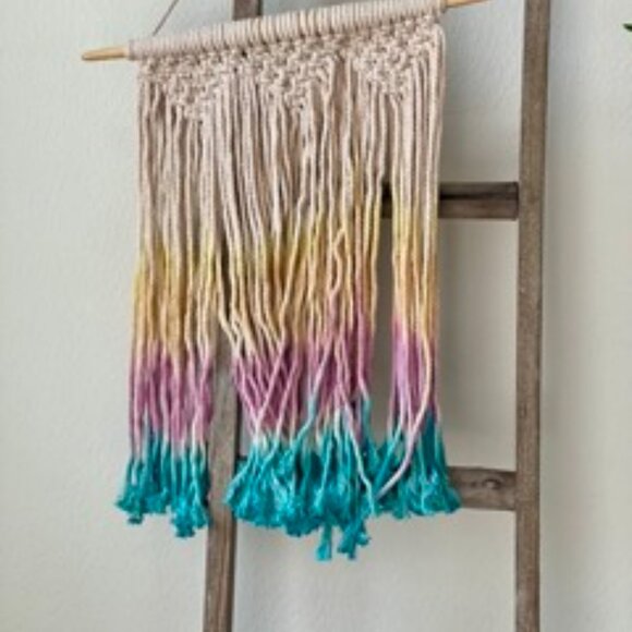 Lot of 26 Macrame Bohemian Hand Woven‎ Wall Hanging Tassel Home Decor-All Sizes - Picture 6 of 10